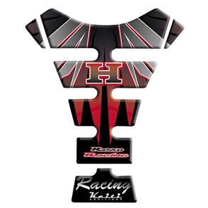 KEITI TANK PAD HONDA H (BLACK WITH RED) THD-204K [BLACK] NS